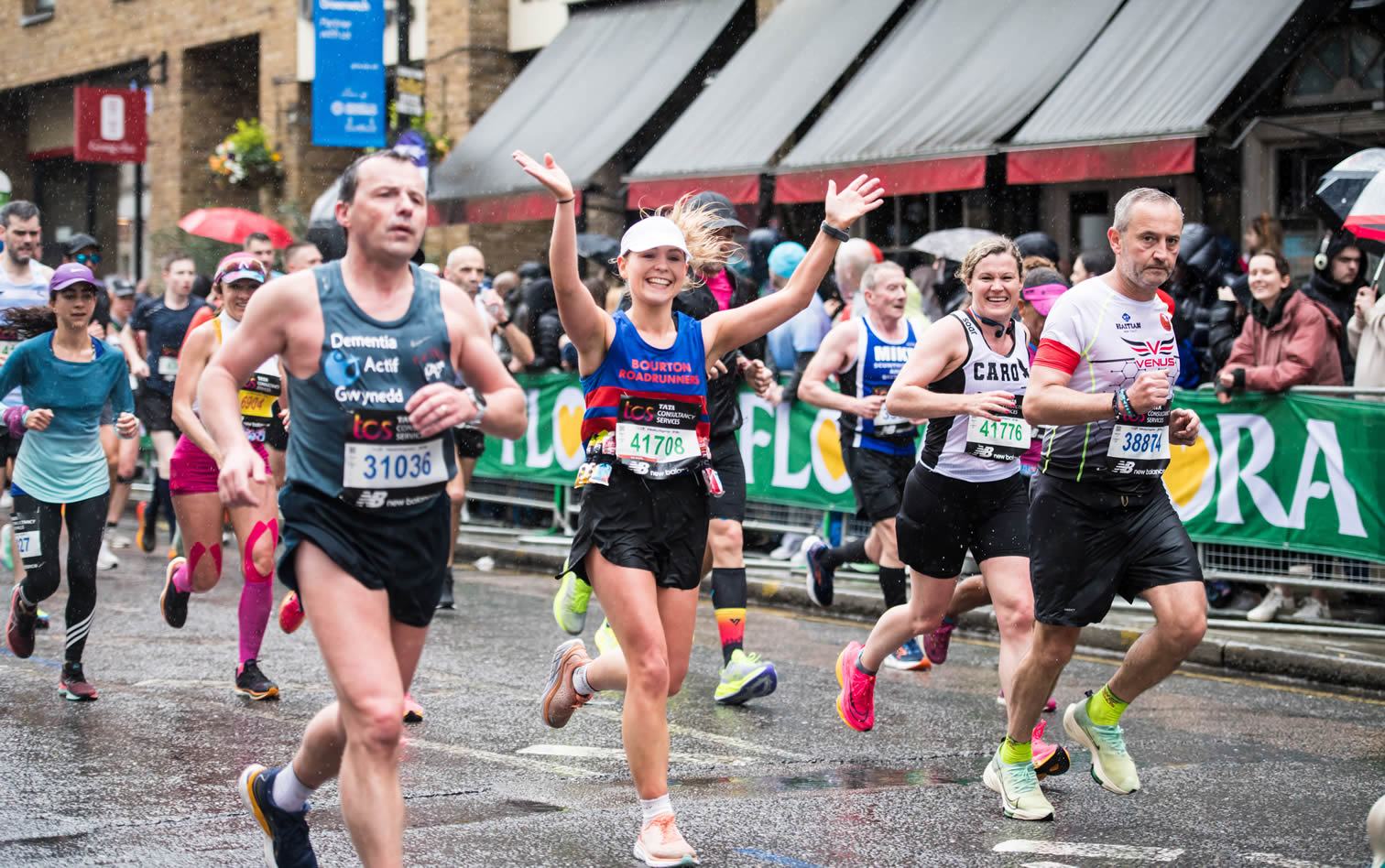 Eva Shoemark at London Marathon’s Cutty Sark (6½ miles) - 23-04-2023