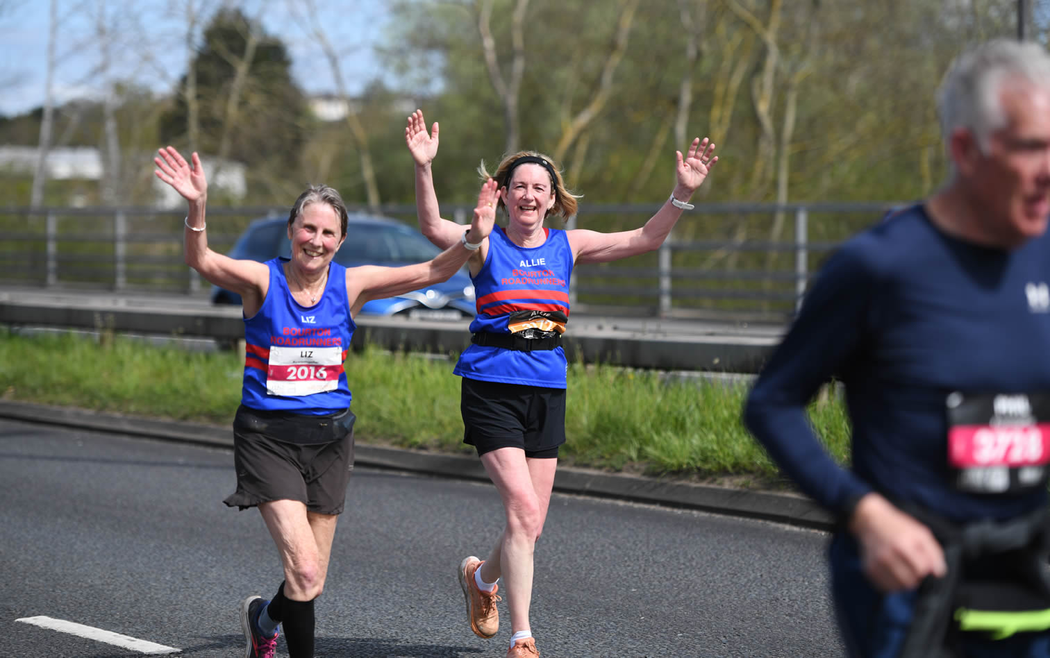 Liz & Allie at Reading Half Marathon - 14-04-2024