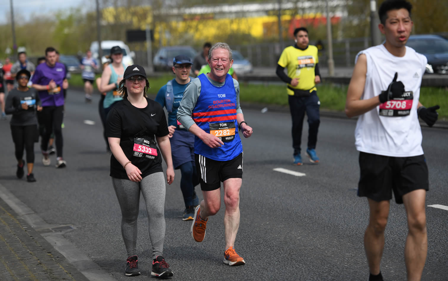 Tom Knight at Reading Half Marathon - 14-04-2024