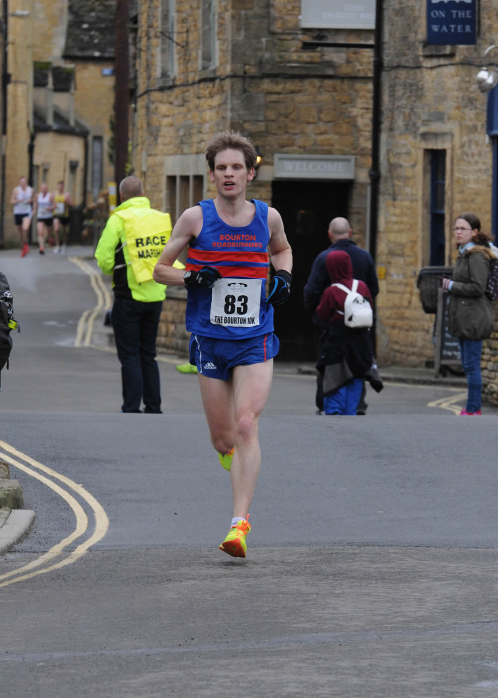 Bourton's Tim Carter 100m from home