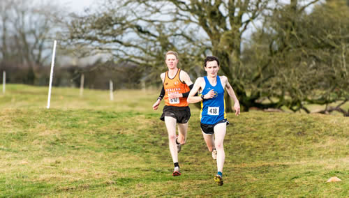Final yards of Cotswold Farm Park cross-country - 6th January 2024