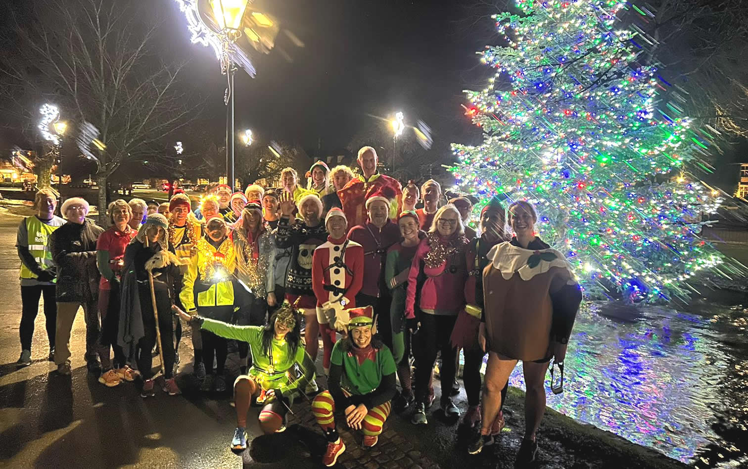 Club members ready to celebrate Christmas with Tinsel Run - 19-12-2023