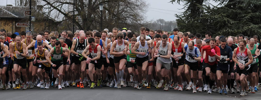 Bourton 2011 10k race start