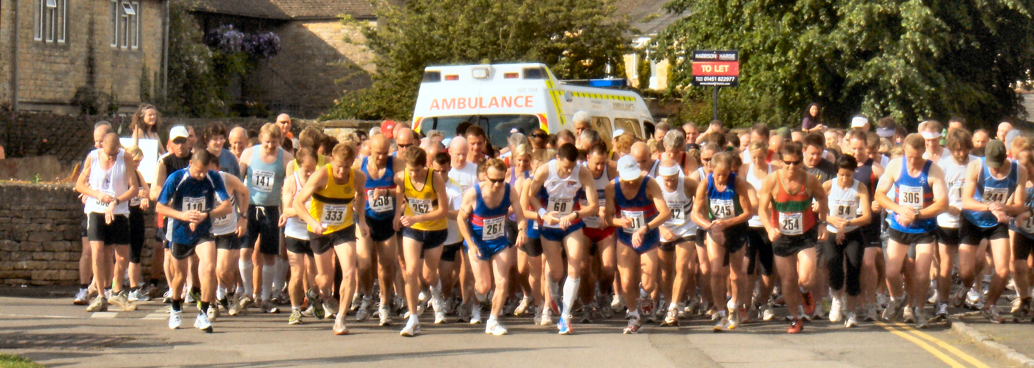 2009 Hilly Half  Race Start