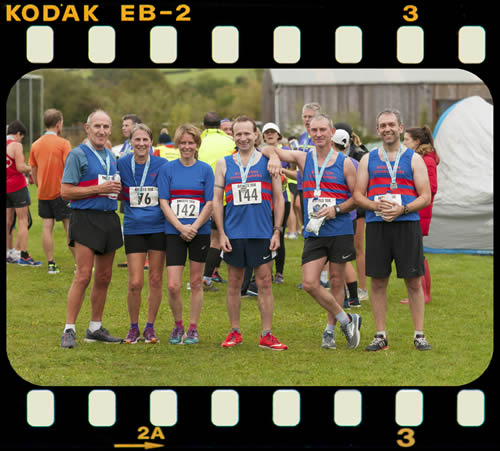 Bourton Roadrunners team at Angels 10k, 23rd September 2018