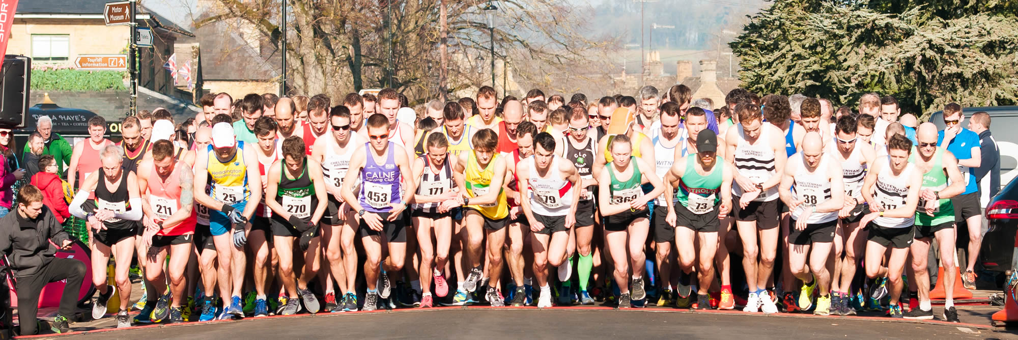 2019 Bourton 10k race start