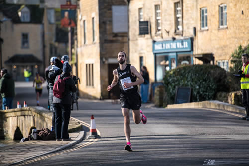 Ed Banks of Birchfield Harriers - 2024 Bourton 10k Race Winner