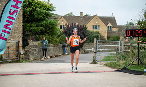 Bourton Half - Megan Marchant of Weston Tempo was again the winning women in 2026