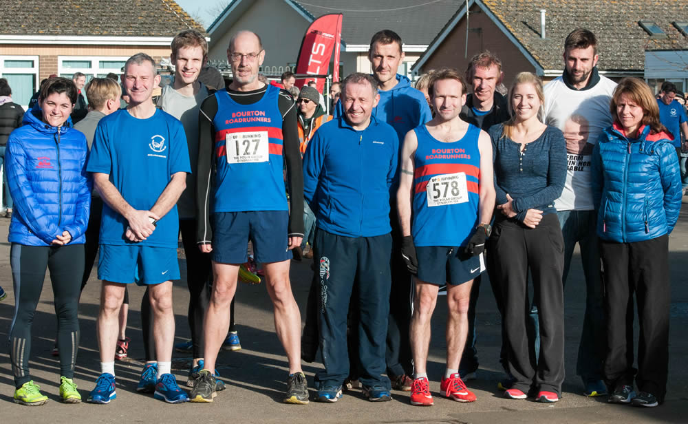 Bourton Roadrunners at Eynsham 10k 26th November 2017