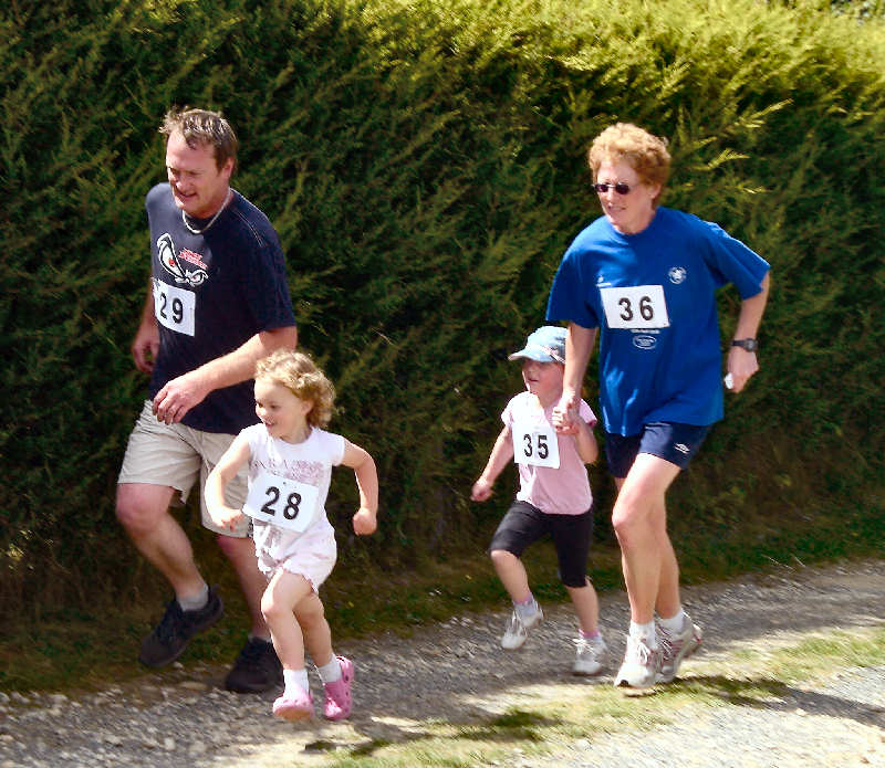 Ella Gregory & Dad plus Erica & Shirley Creed
