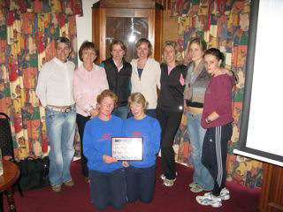Bourton Ladies Winning Team
