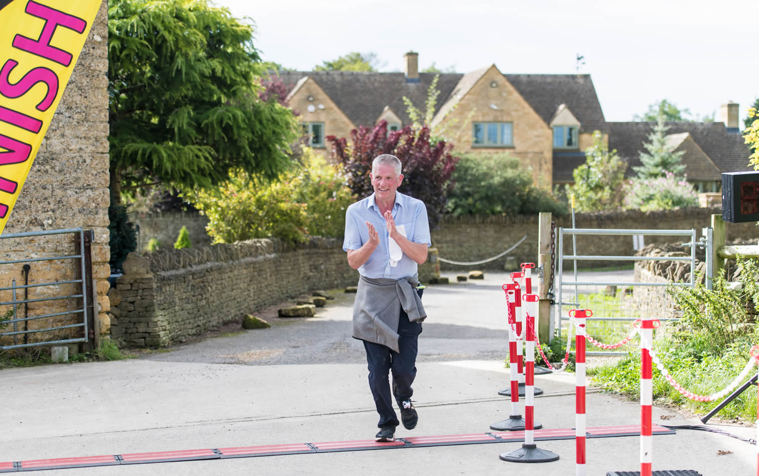 Unattached runner Robin Stroud at 2024 Bourton Half - 29th September 2024