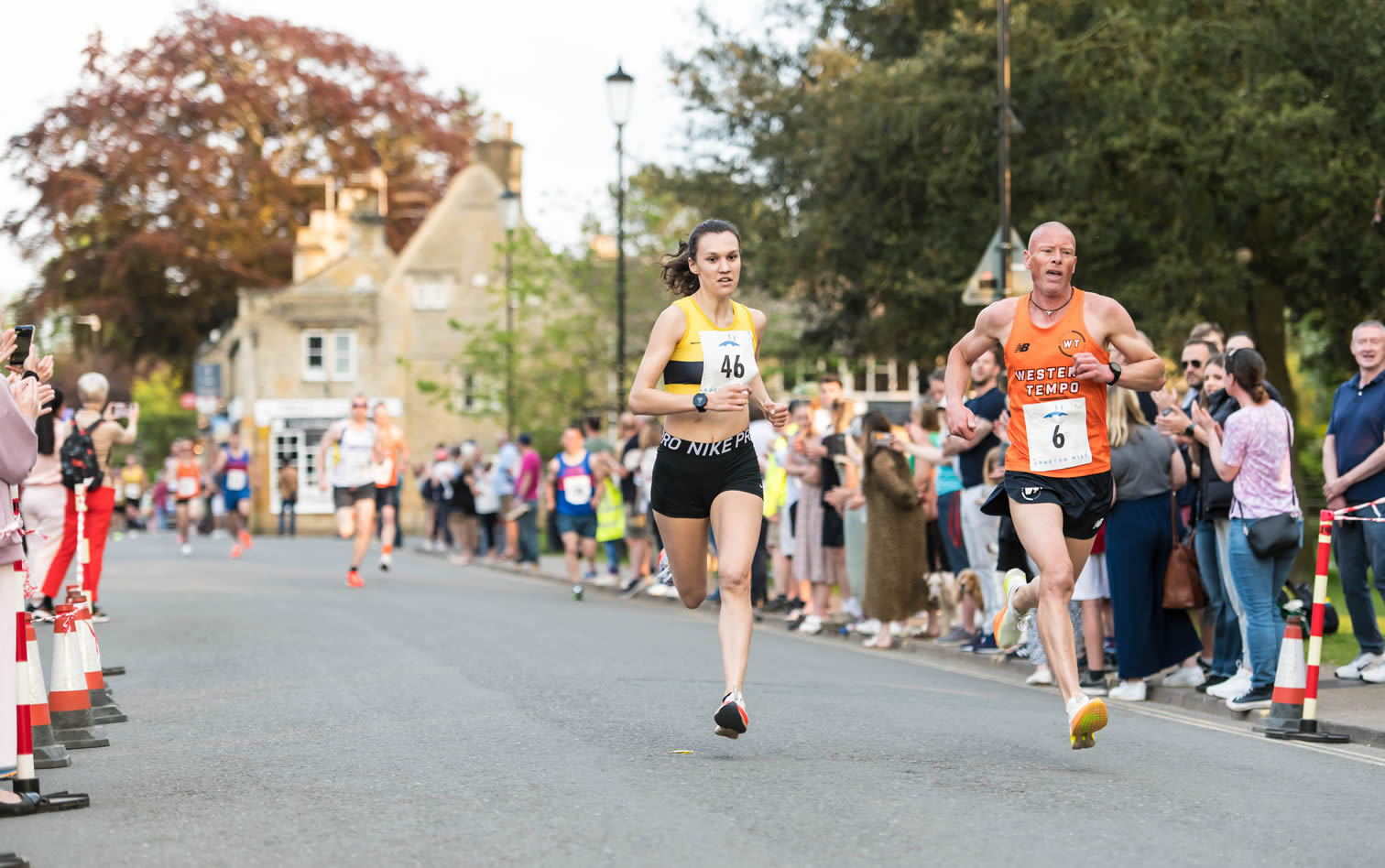 Emily Field of Stratford Upon Avon AC - winning woman at Bourton Mile - 10-05-2024