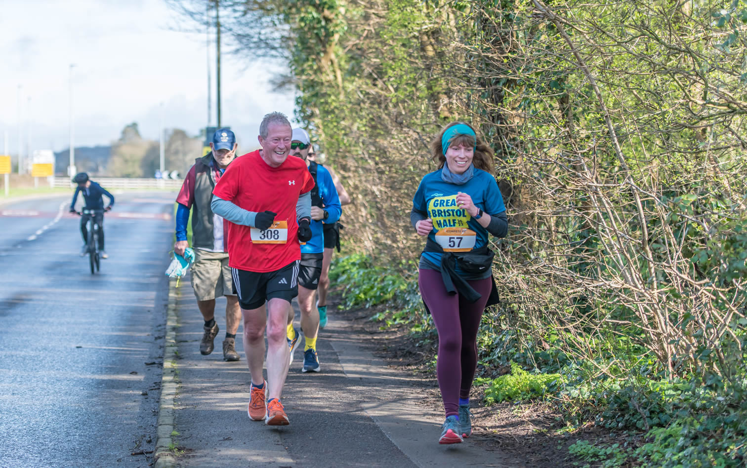 Tom at the Chippenham 10m - 3-03-2024