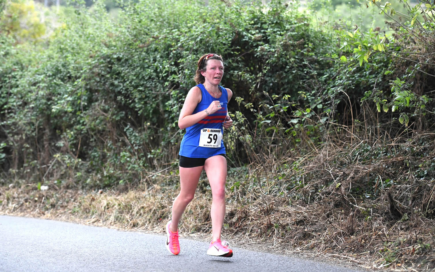 Claire at Bugatti 10k - 6th August 2025
