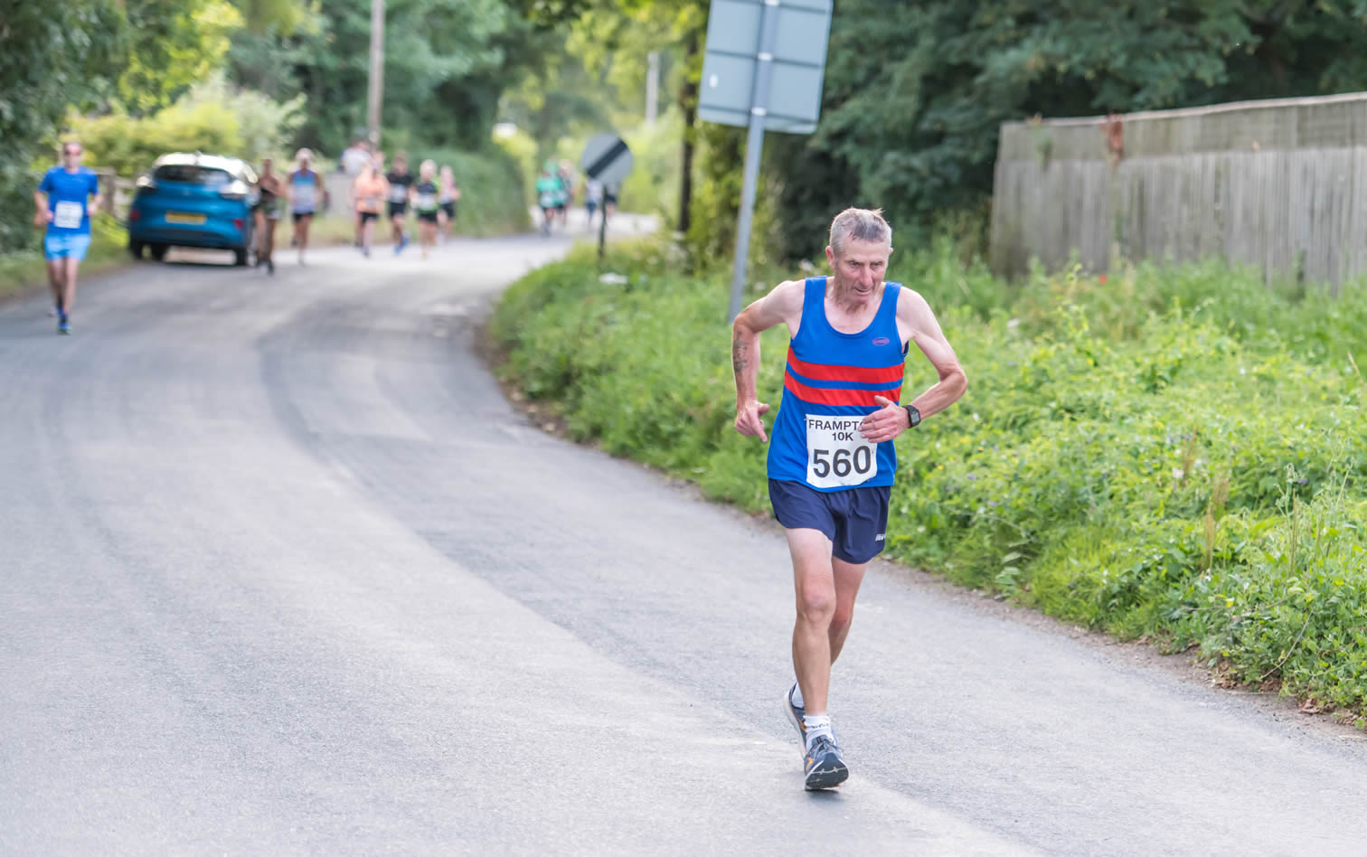 Tony at Frampton 10k - 7th July 2025