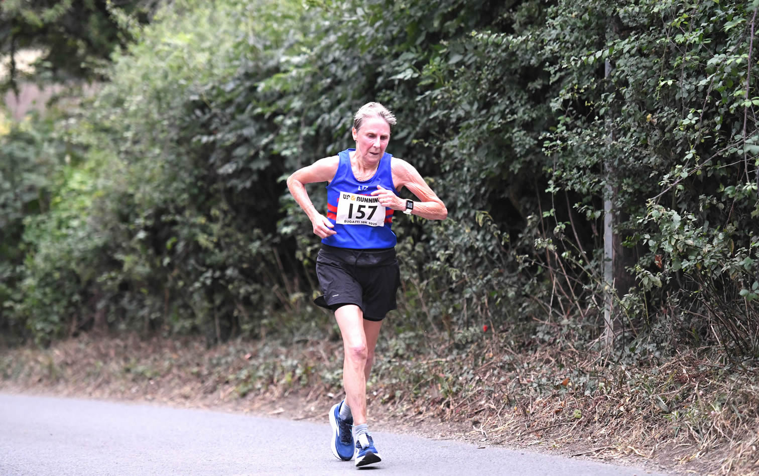 Liz at Bugatti 10k - 6th August 2025