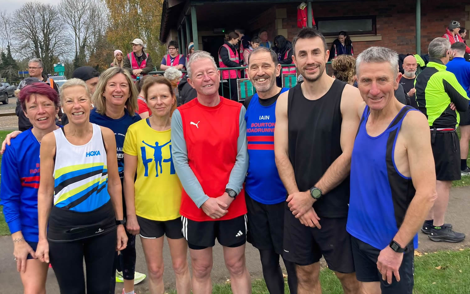 Bourton team at Stratford-upon-Avon parkrun  - 16th November 2024