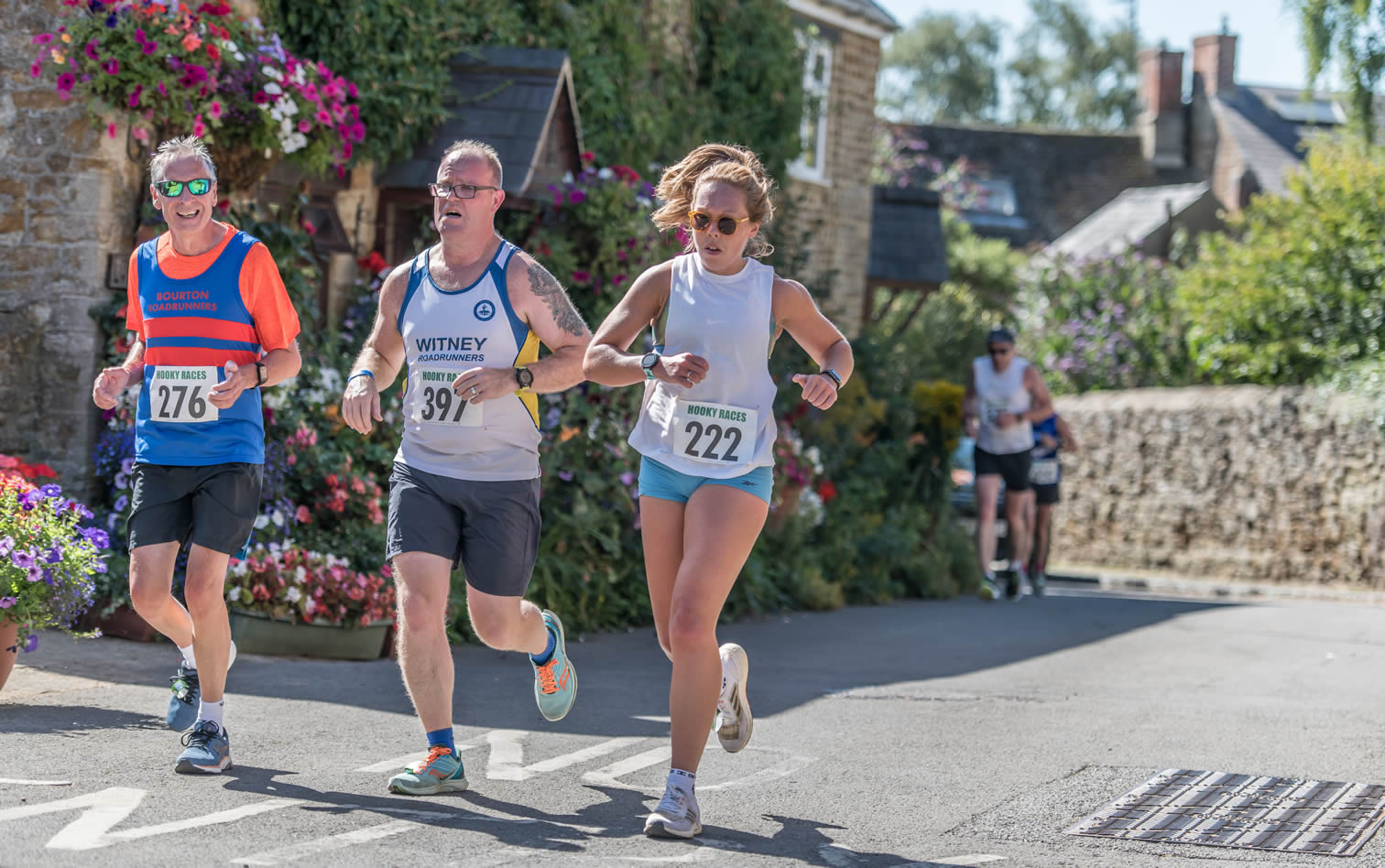 Bourton's John Harding at Hooky 6 miles - 7th August 2022