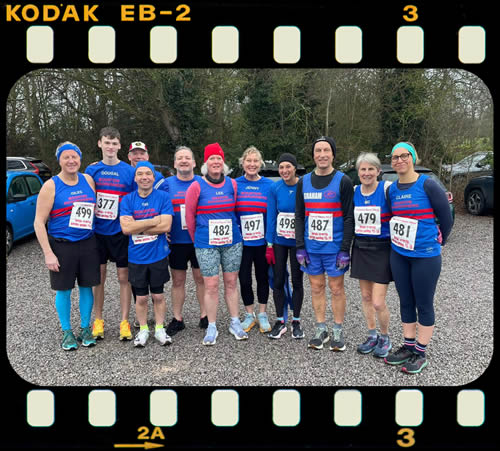 Dougal finishing at Ilmington 10K - 18th January 2026
