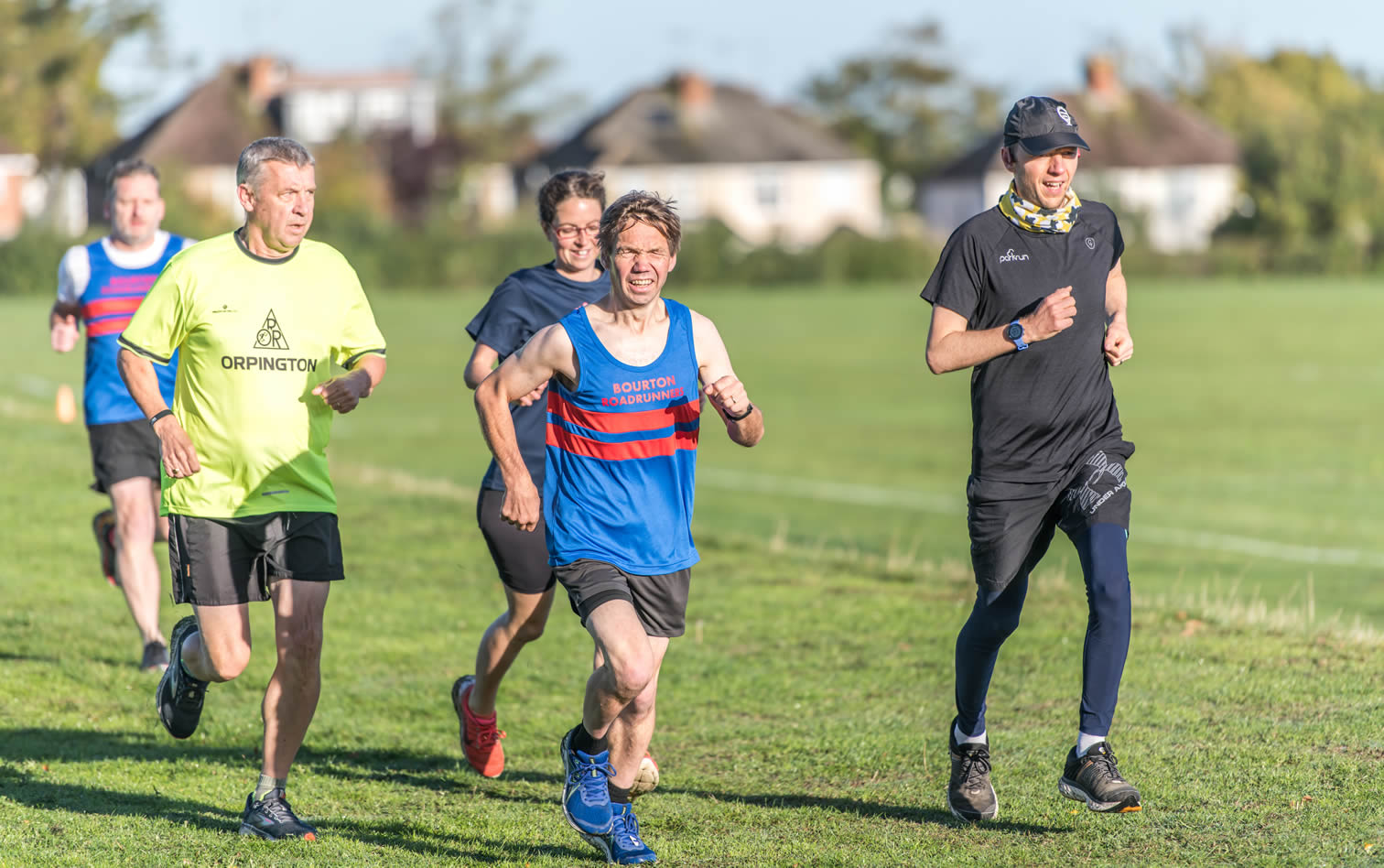 Bourton's Tim Hemming at King George V Playing Field parkrun, Cheltenham - 8-10-2022
