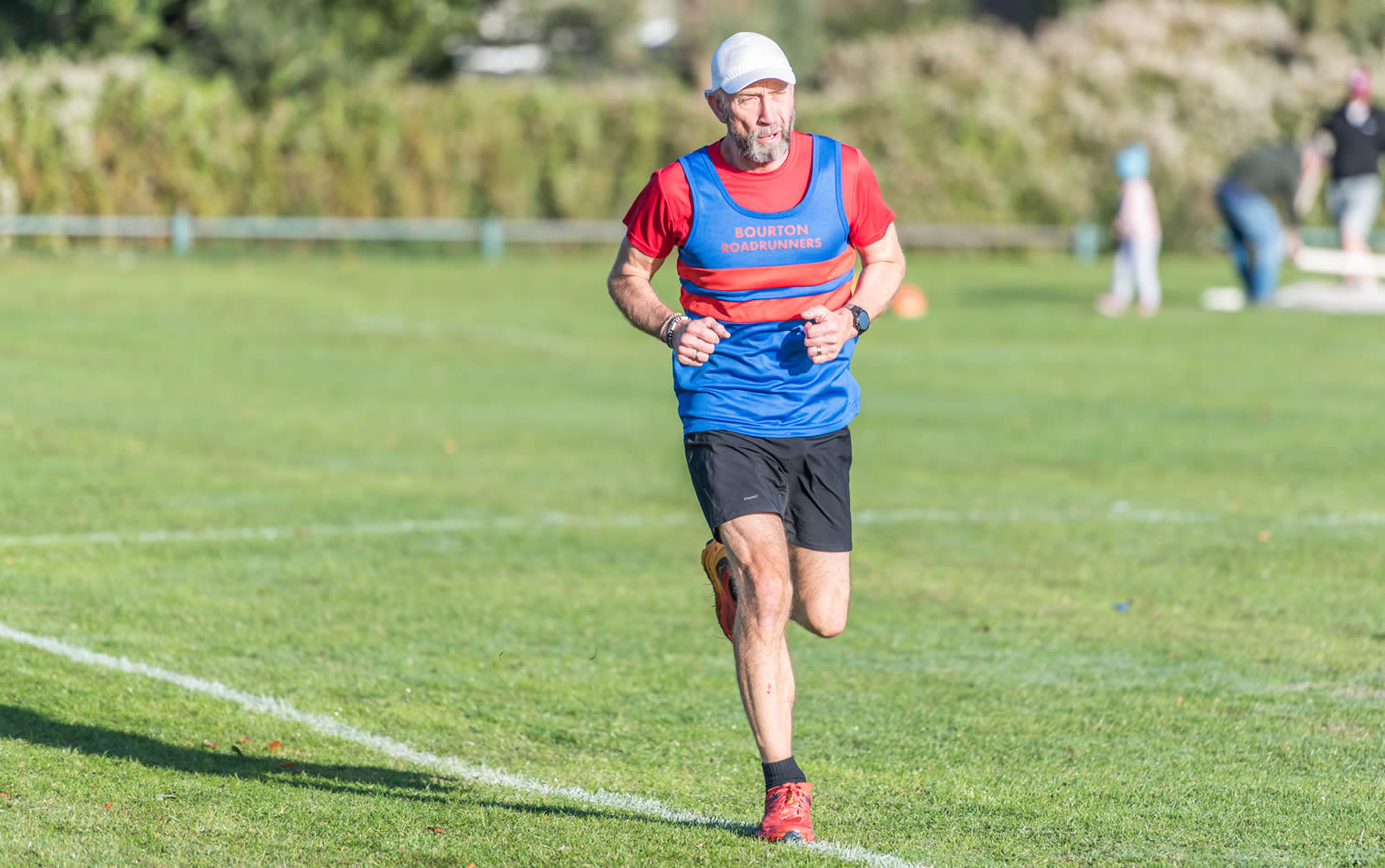 Bourton's Derek Derby at King George V Playing Field parkrun, Cheltenham - 8-10-2022
