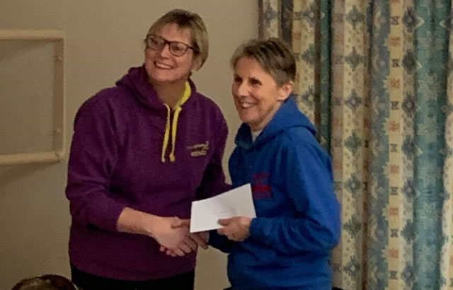 Liz Hulcup, 1st LV65 - Linda Franks 5 miles