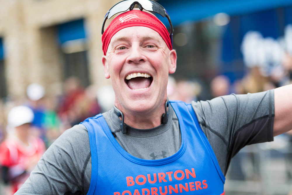 Nick Harper at 11k in London Marathon, 28th April 2019