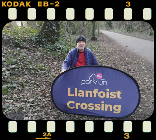 Rob Williams at Llanfolst Parkrun - New Years Day 2026