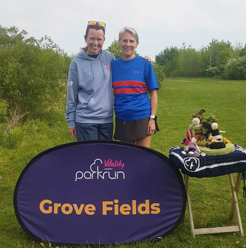 Louise and Liz at Grove Fields parkrun, Wantage - 3rd May 2025.
Click on image for a larger version Louise and Liz at Grove Fields parkrun, Wantage - 3rd May 2025
