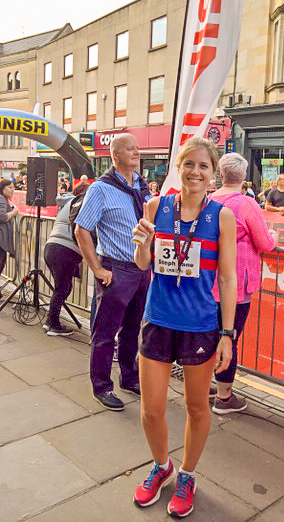 Steph Lane at Chippenham 10k
