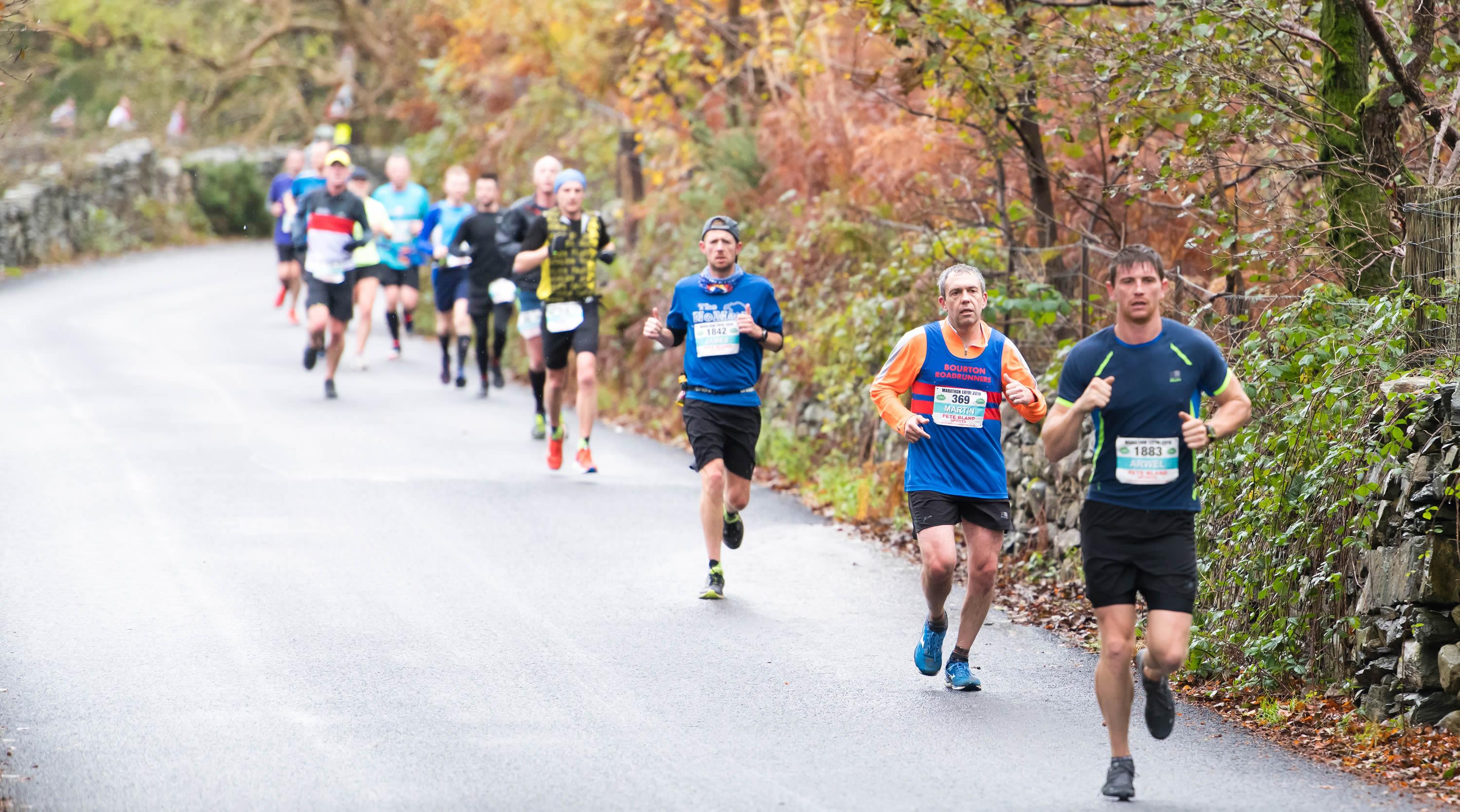 Martin Cook (369) at Snowdonia Marathon