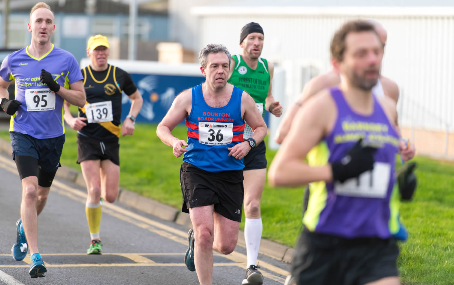 Bourton Roadrunners' Martin Cook at Staverton 10m - 26-01-2020