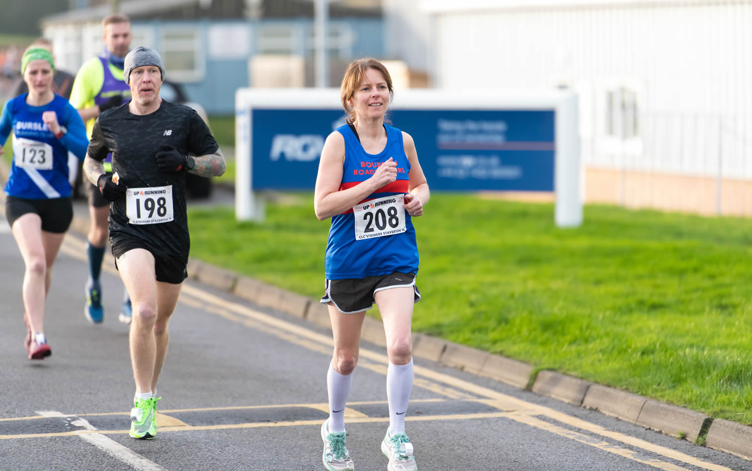 Bourton Roadrunners' Niamh Shoemark at Staverton 10m - 26-01-2020