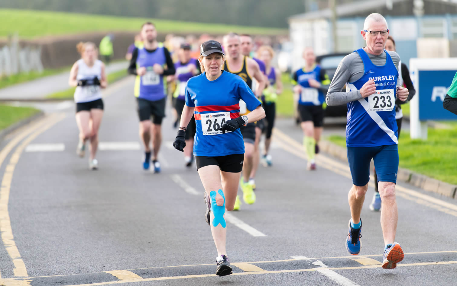 Bourton Roadrunners' Steph Holton at Staverton 10m - 26-01-2020