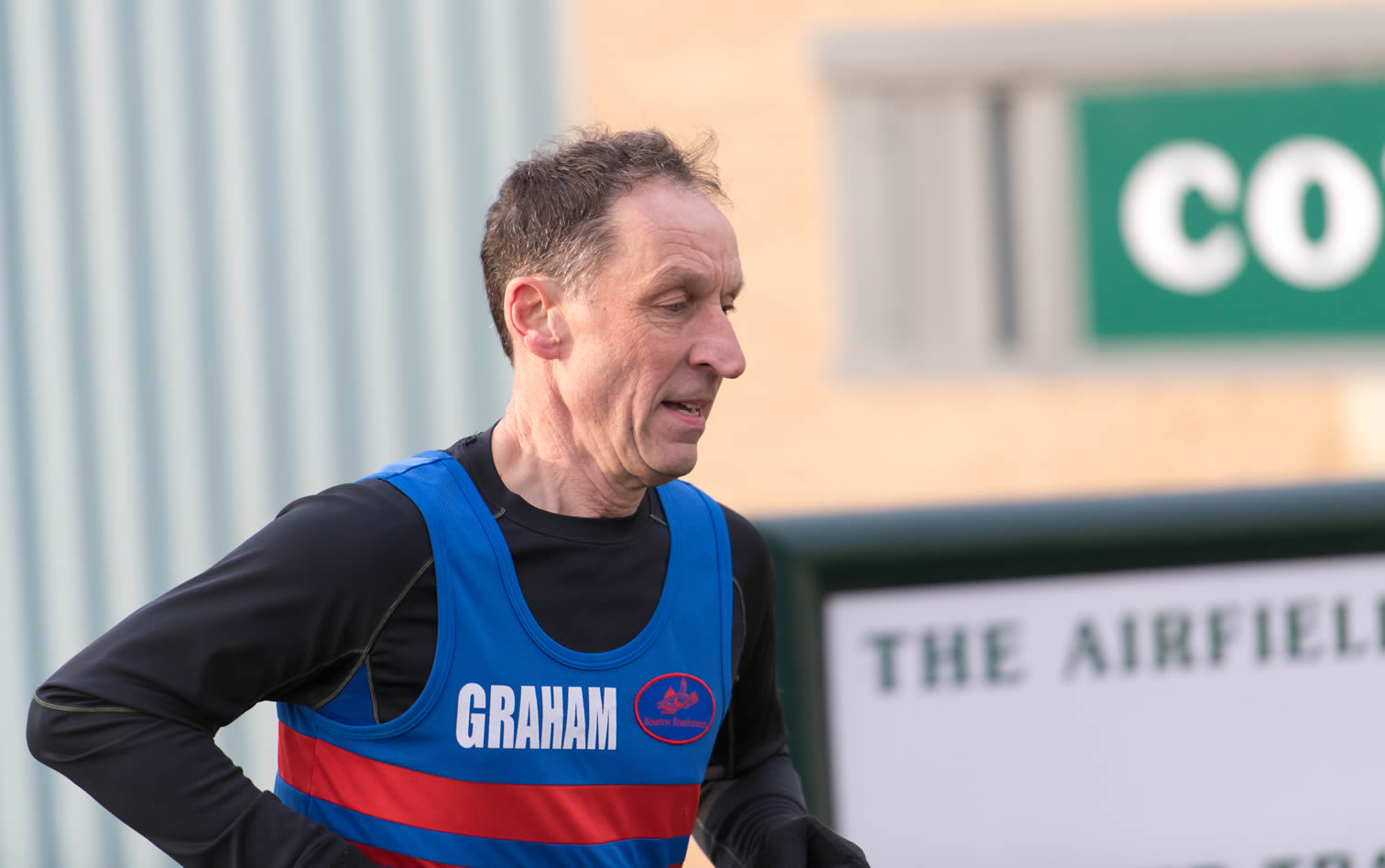 Bourton Roadrunners' Graham Lane at Staverton 10m - 26-01-2020