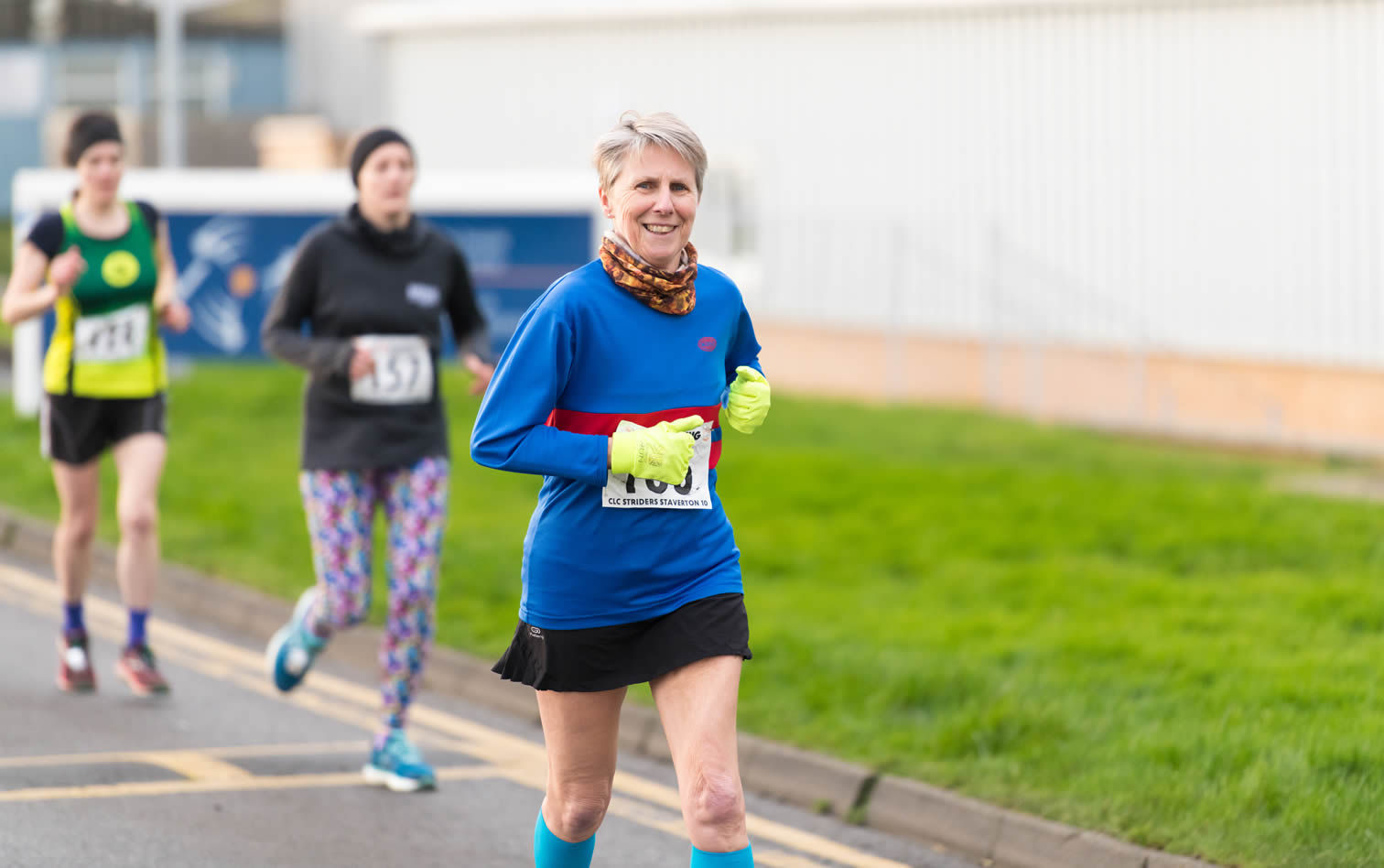 Bourton Roadrunners' Liz Hulcup at Staverton 10m - 26-01-2020