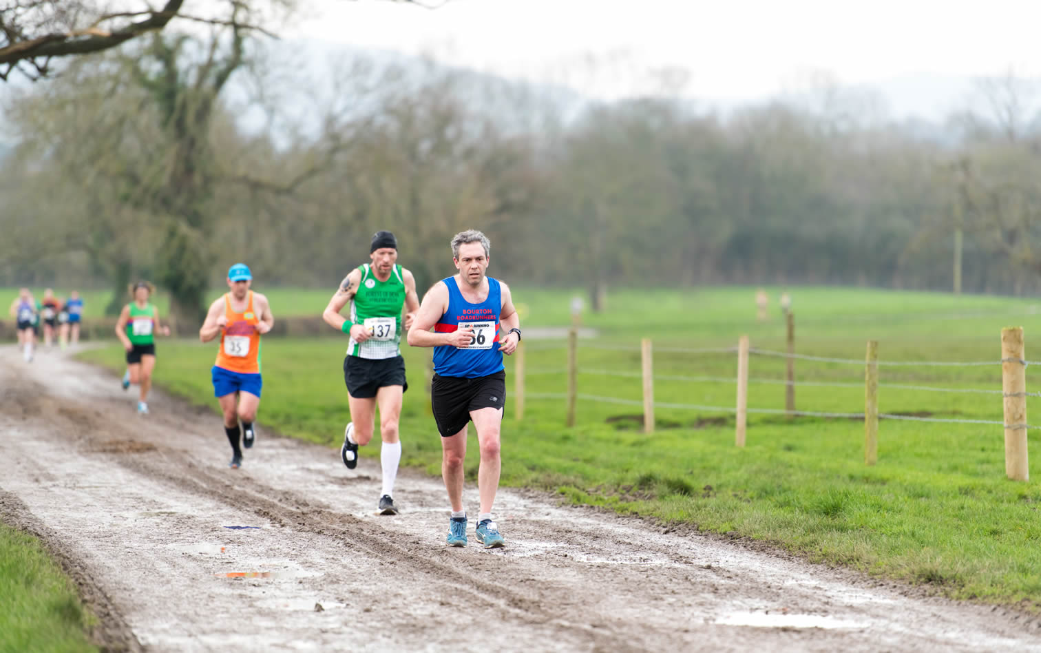Bourton Roadrunners' Martin Cook at Staverton 10m - 26-01-2020