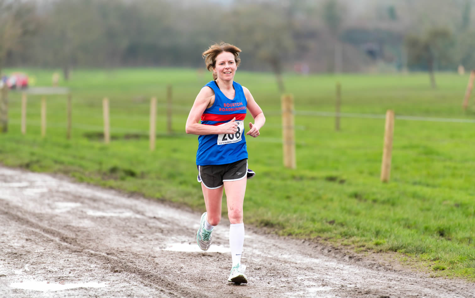 Bourton Roadrunners' Niamh Shoemark at Staverton 10m - 26-01-2020