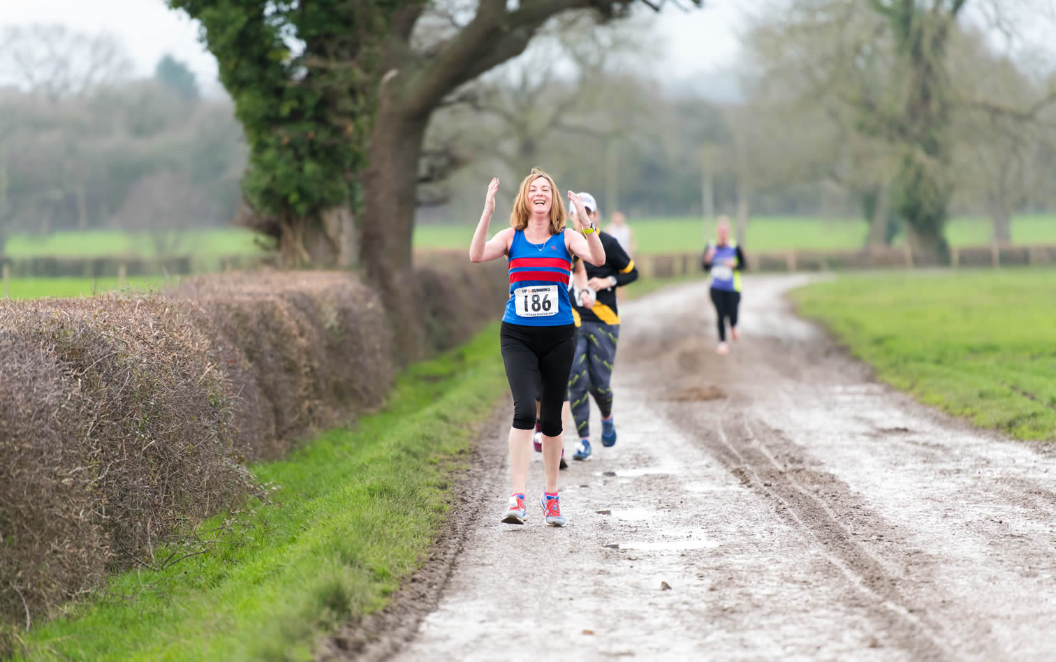 Bourton Roadrunners' Alison Quinn at Staverton 10m - 26-01-2020