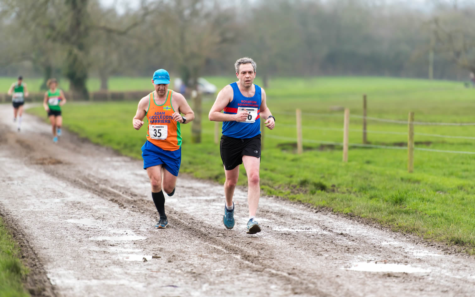 Bourton Roadrunners' Martin Cook at Staverton 10m - 26-01-2020
