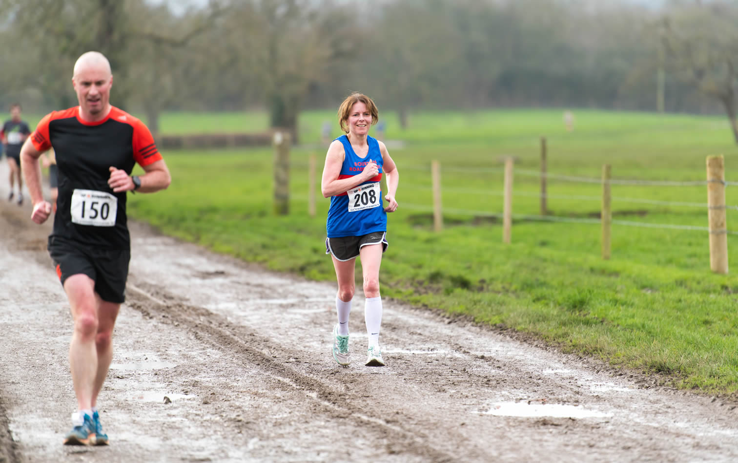 Bourton Roadrunners' Niamh Shoemark at Staverton 10m - 26-01-2020