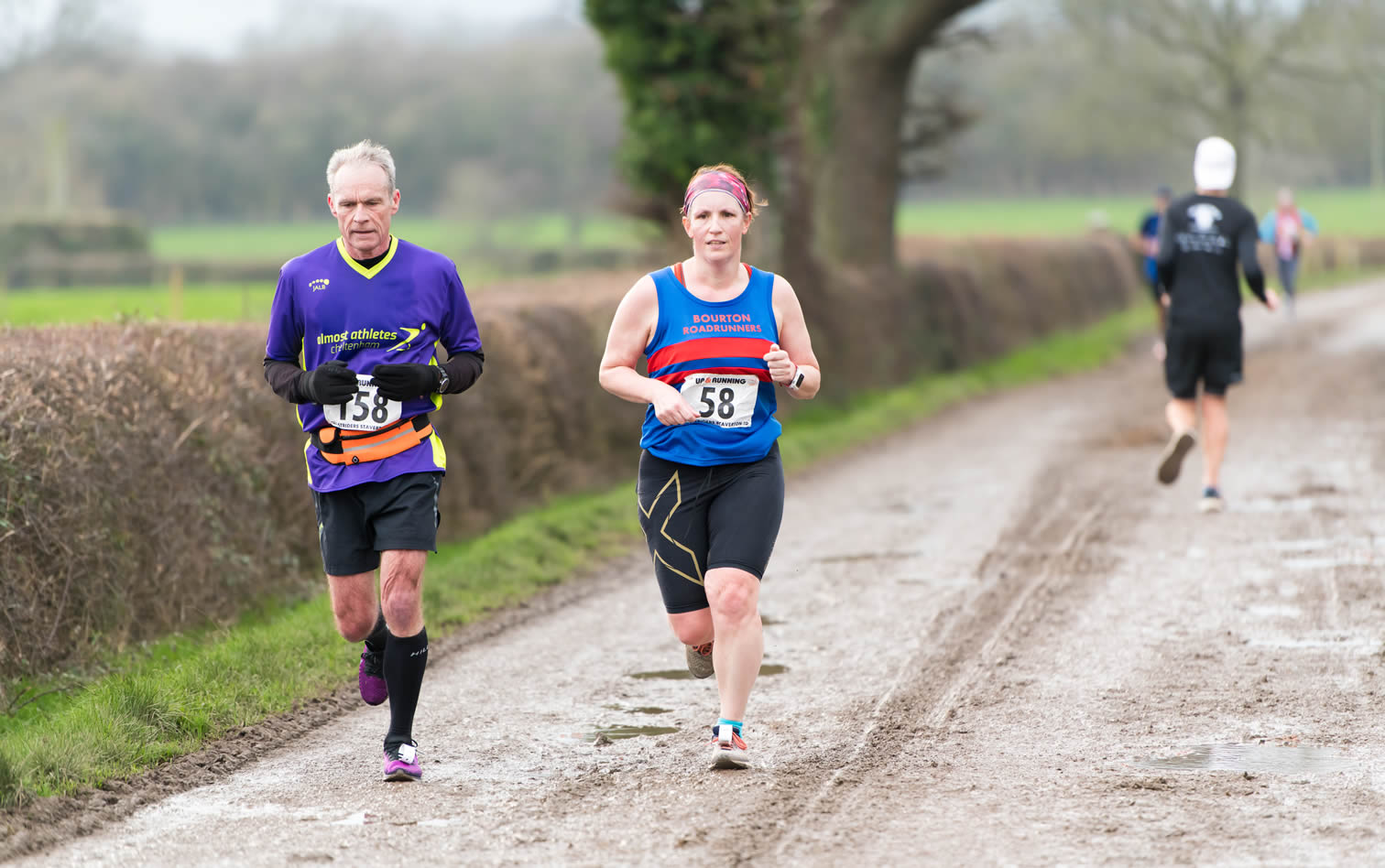 Bourton Roadrunners' Maxine Emes at Staverton 10m - 26-01-2020