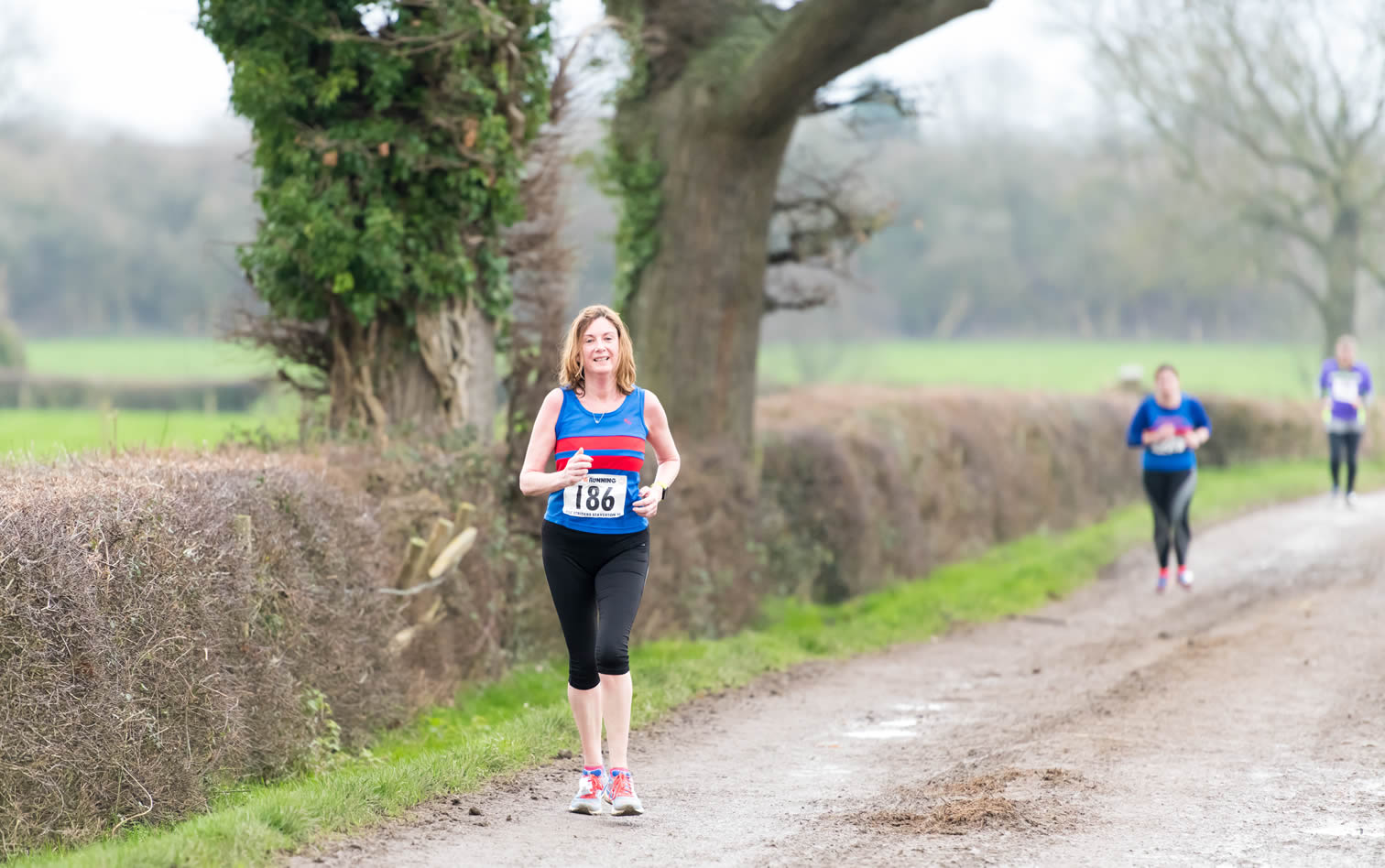 Bourton Roadrunners' Alison Quinn at Staverton 10m - 26-01-2020