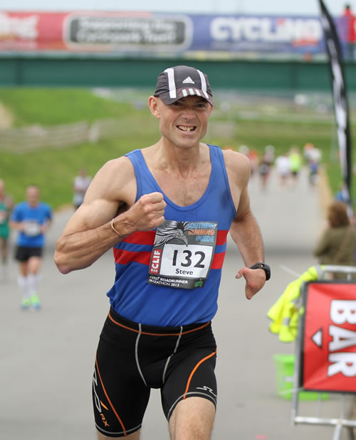 Steve Edwards at Kent Marathon 2013