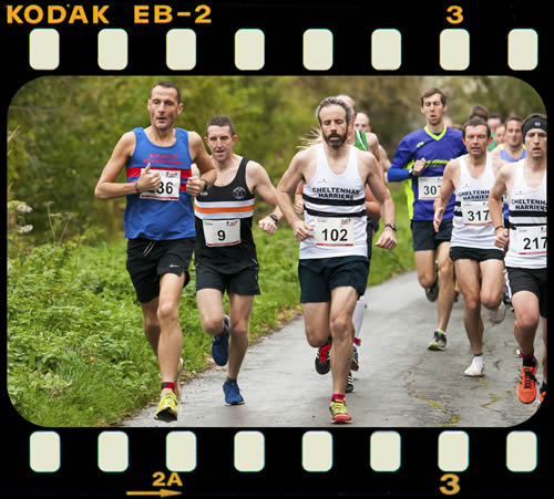 Bourton Roadrunners Darren Long at Tewkesbury 5m, 14th November 2018